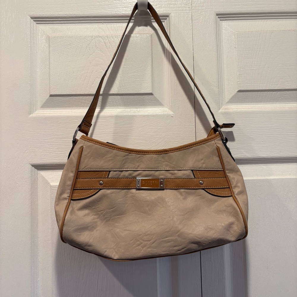 Rosetti Tan & Brown Shoulder Bag